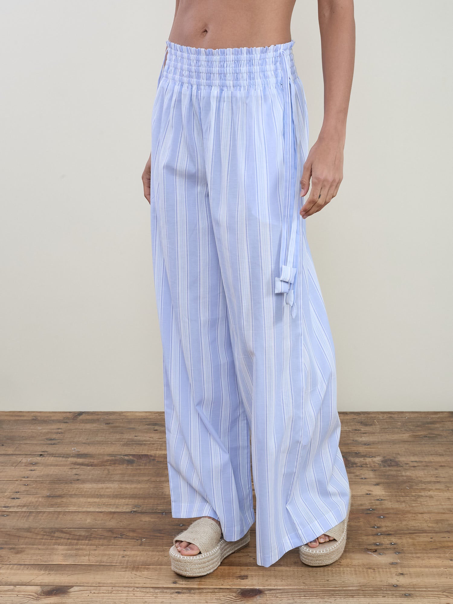 Chati Pants Blue Stripes