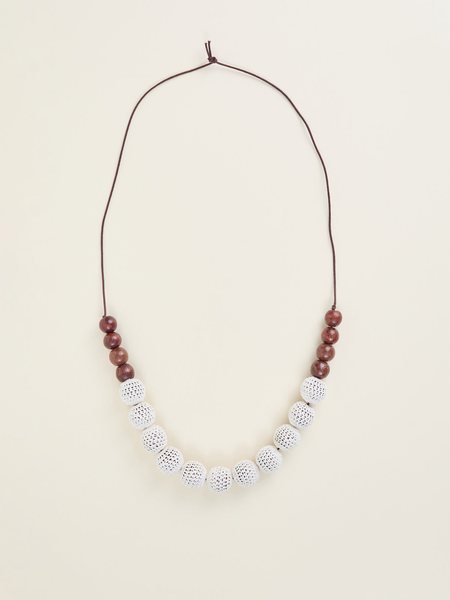 Collar Bali Toste & White