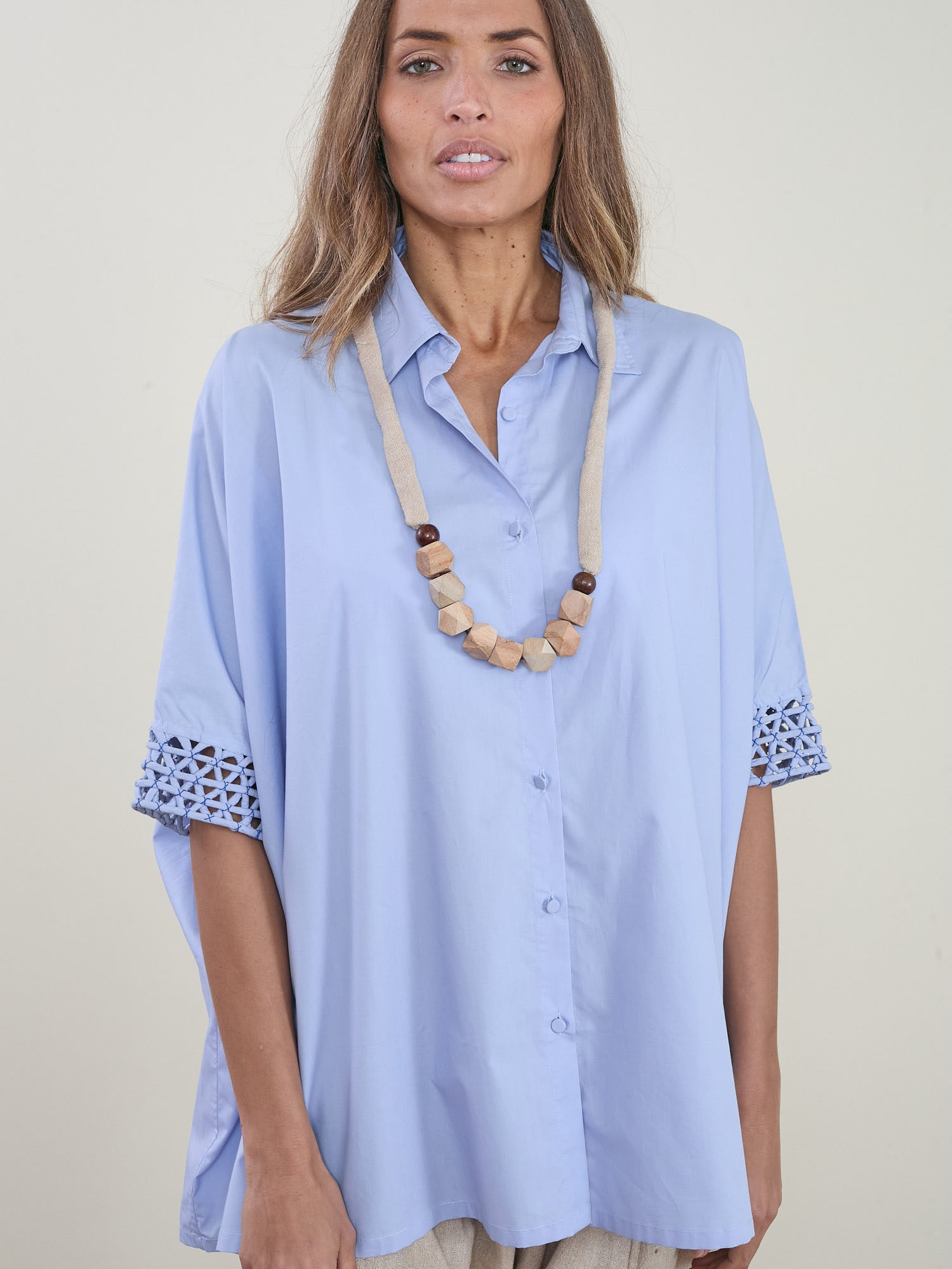 Isha Blouse Blue