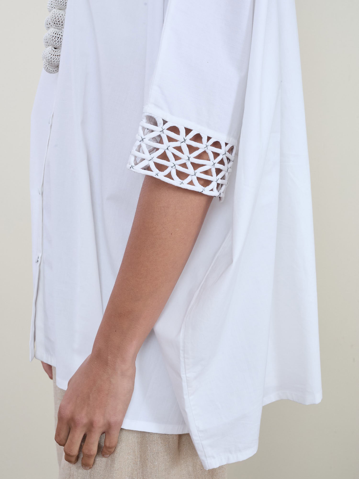 Isha Blouse White