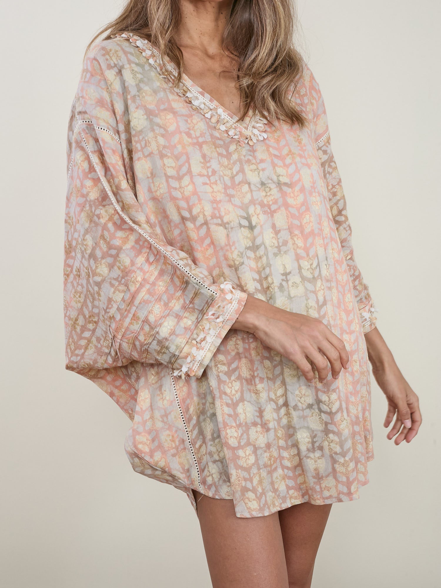 Kailash Dress Pink Print