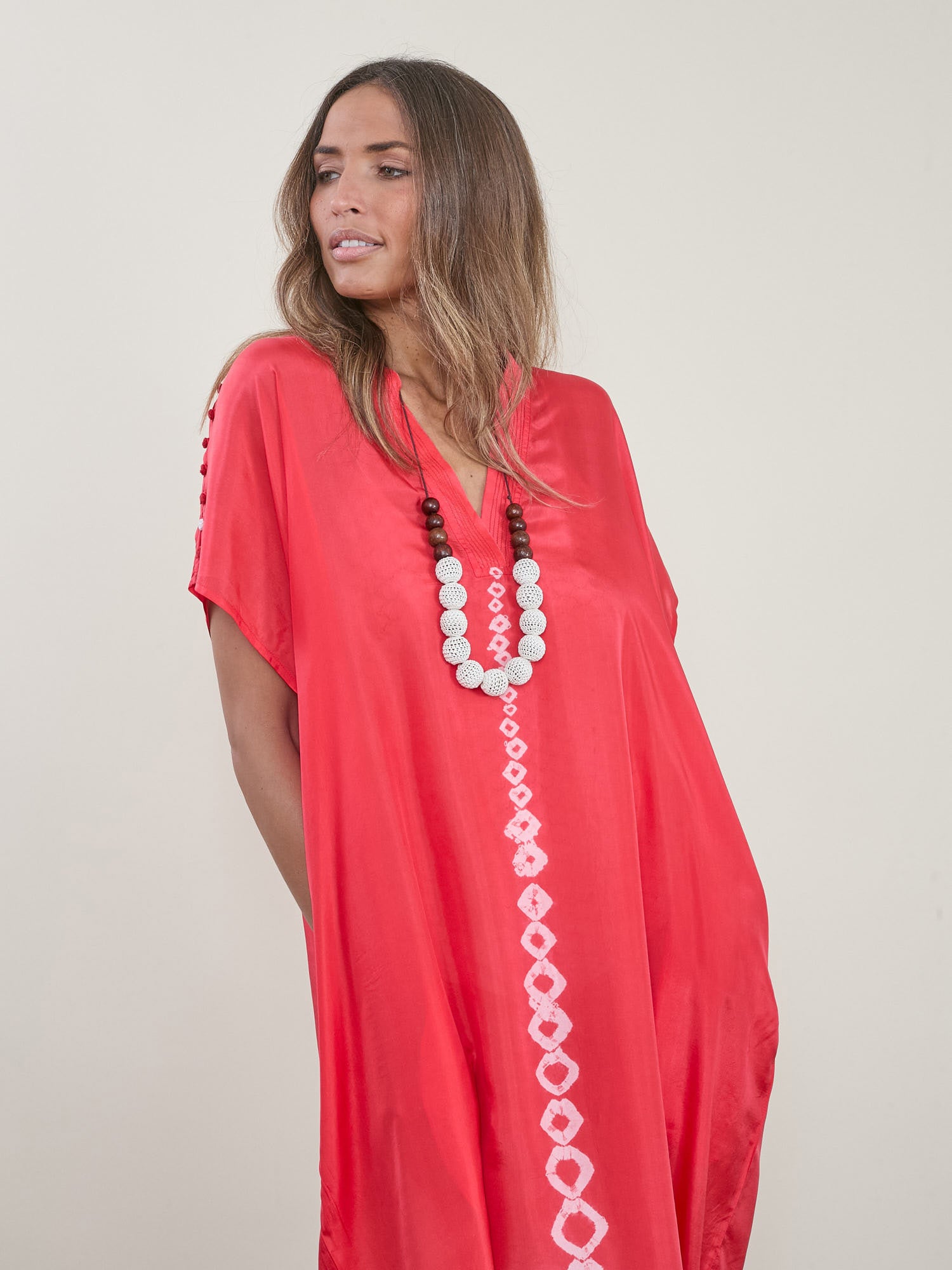 Madu Kaftan Red