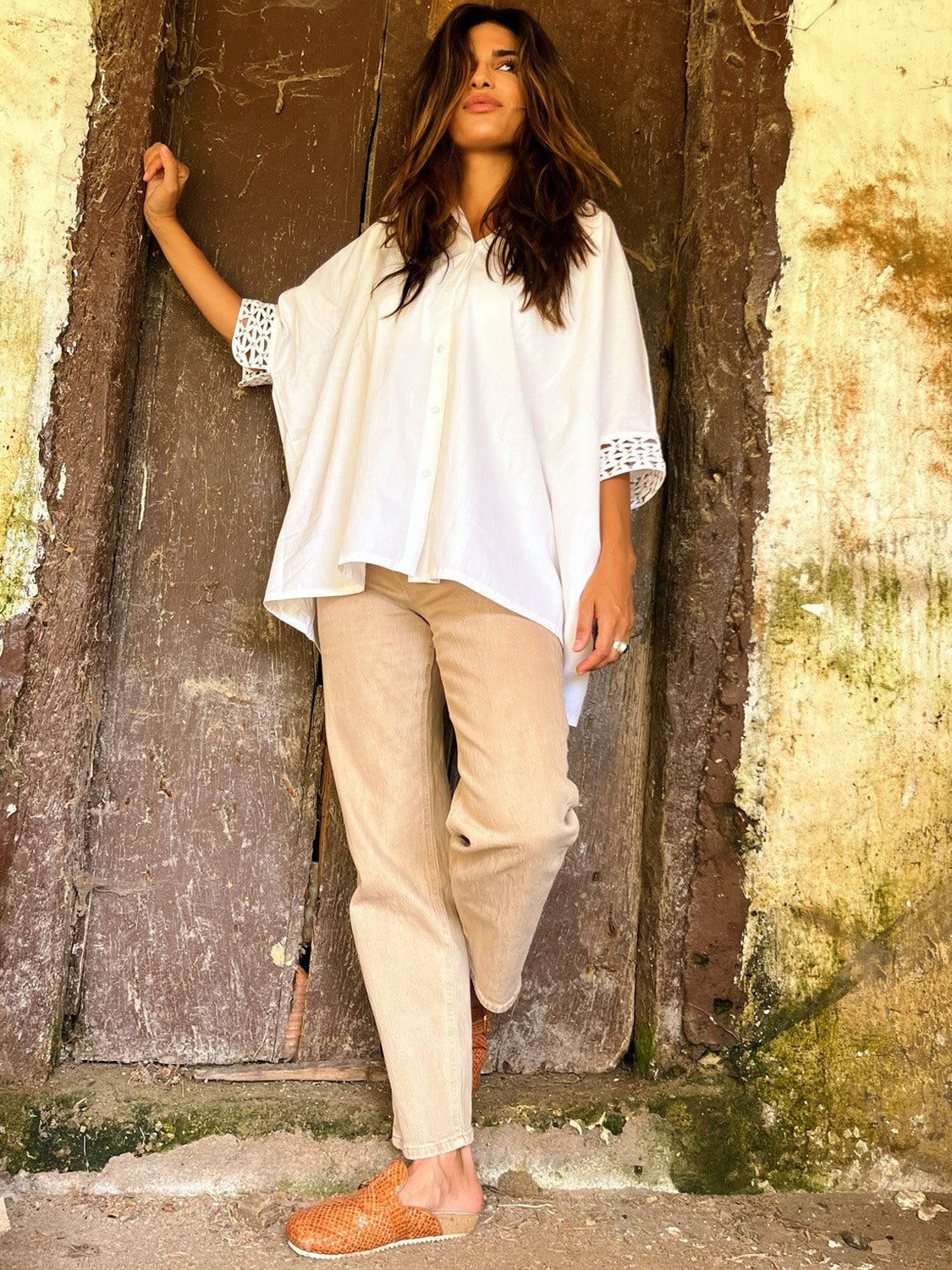 Isha Blouse White