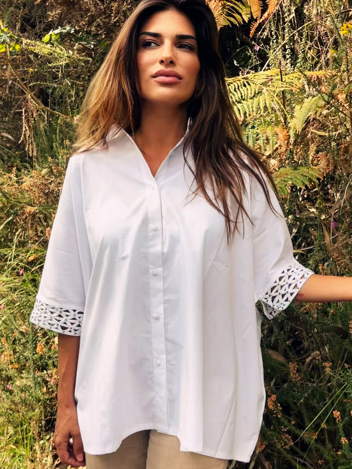 Isha Blouse White